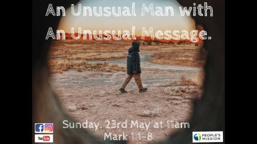 An Unusual Man with an Unusual Message
